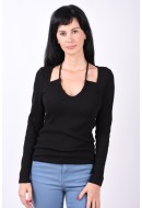 Bluza Dama Only Onlnew Ina Cut Black